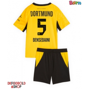 Borussia Dortmund Ramy Bensebaini #5 Hjemmebanesæt Børn 2026-27 Kort ærmer (+ korte bukser)